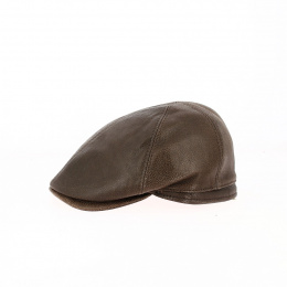 Brown Gatsby earmuffs cap - Traclet