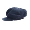 Casquette Gavroche velours bleu marine La Jota - Traclet
