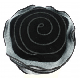 Béret Polaire Femme Lila Gris & Noir - Traclet