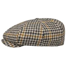 Casquette Hatteras Harris Tweed Beige - Stetson Reference : 13449| Chapellerie Traclet