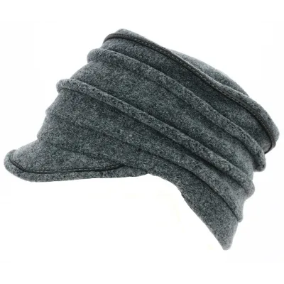 Casquette Femme Anna polaire Grise- TRACLET Reference : 13455 | Chapellerie Traclet