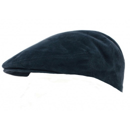Navy Amaretta Flat Cap - City Sport