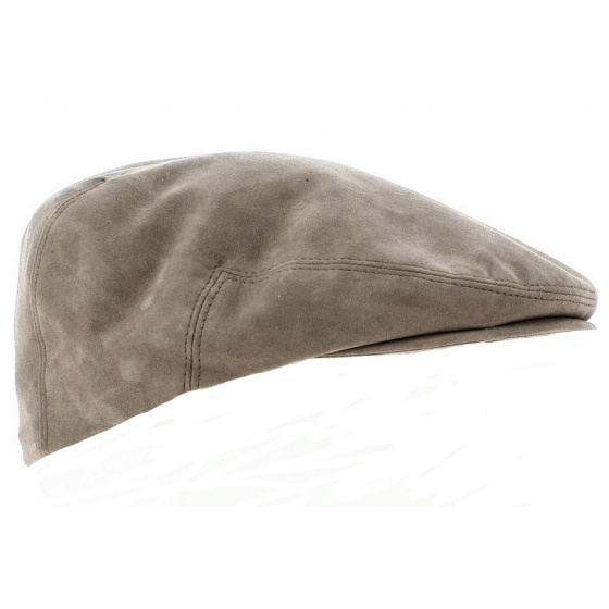 Amaretta Beige Flat Cap - City Sport