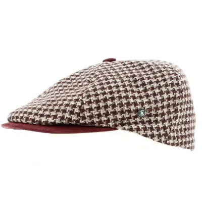 Casquette Plate Binche Bordeaux - City Sport, réf 13489