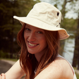 Safari Hat Wanderer Globe Trotter T3 Wanderer Beige - Tilley