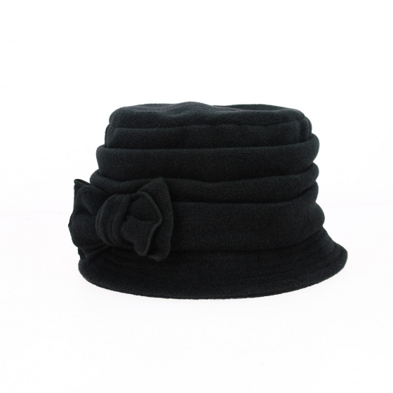 Chapeau Cloche Polaire Anushka gris anthracite - Traclet Chapeau Cloche Polaire Anushka gris anthracite - Traclet