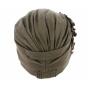 Brown Cotton Beyzi Turban - Traclet