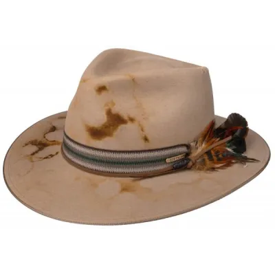 Chapeau Fedora Outdoor Feutre Poil Beige - Stetson