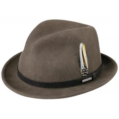 Chapeau Player Trinity Vitafelt Marron - Stetson Reference : 13237 | Chapellerie Traclet