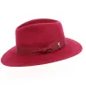 Chapeau Fedora Acacia Feutre Bordeaux - Fléchet   Reference : 13528 | Chapellerie Traclet