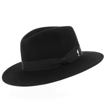 Chapeau Fedora Acacia Feutre Noir - Fléchet   Reference : 13529 | Chapellerie Traclet