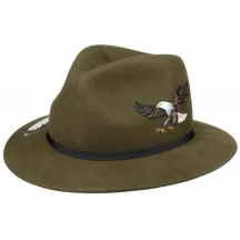Chapeau Traveller Impérial Feutre Laine Olive - Stetson Reference : 13051 | Chapellerie Traclet