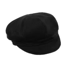 Casquette Gavroche Femme Laine noire - Traclet Reference : 13576| Chapellerie Traclet
