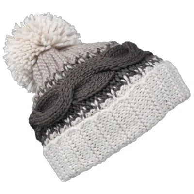 Purchase Mont Blanc Tricolor Pom-Pom Beanie - Traclet   Reference: 13579| Traclet Hat Shop
