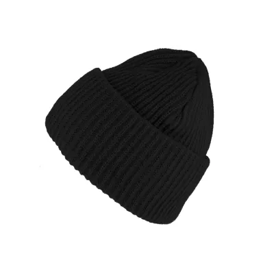 Bonnet à Revers Bari Noir - Traclet  Reference : 13580 | Chapellerie Traclet