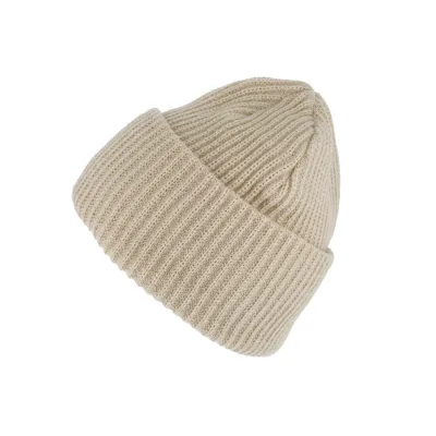 Bari Beige Cuffed Beanie - Traclet Reference: 13581 | Traclet Hat Shop