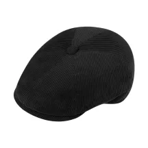 casquette 8 cotes boston velours noir - traclet Reference : 2249 | Chapellerie Traclet