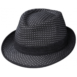 Anthracite Maciano Trilby Hat - Traclet