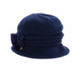 Pipa Cloche Hat navy blue - Traclet