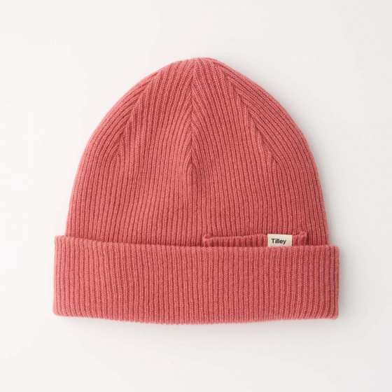 Le Merino wool pink hat - Tilley