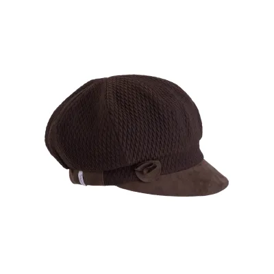 Casquette Gavroche Tokyo brun - Traclet