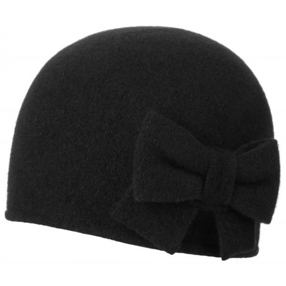 copy of Lady Wool Beret Barascon Black- Traclet
