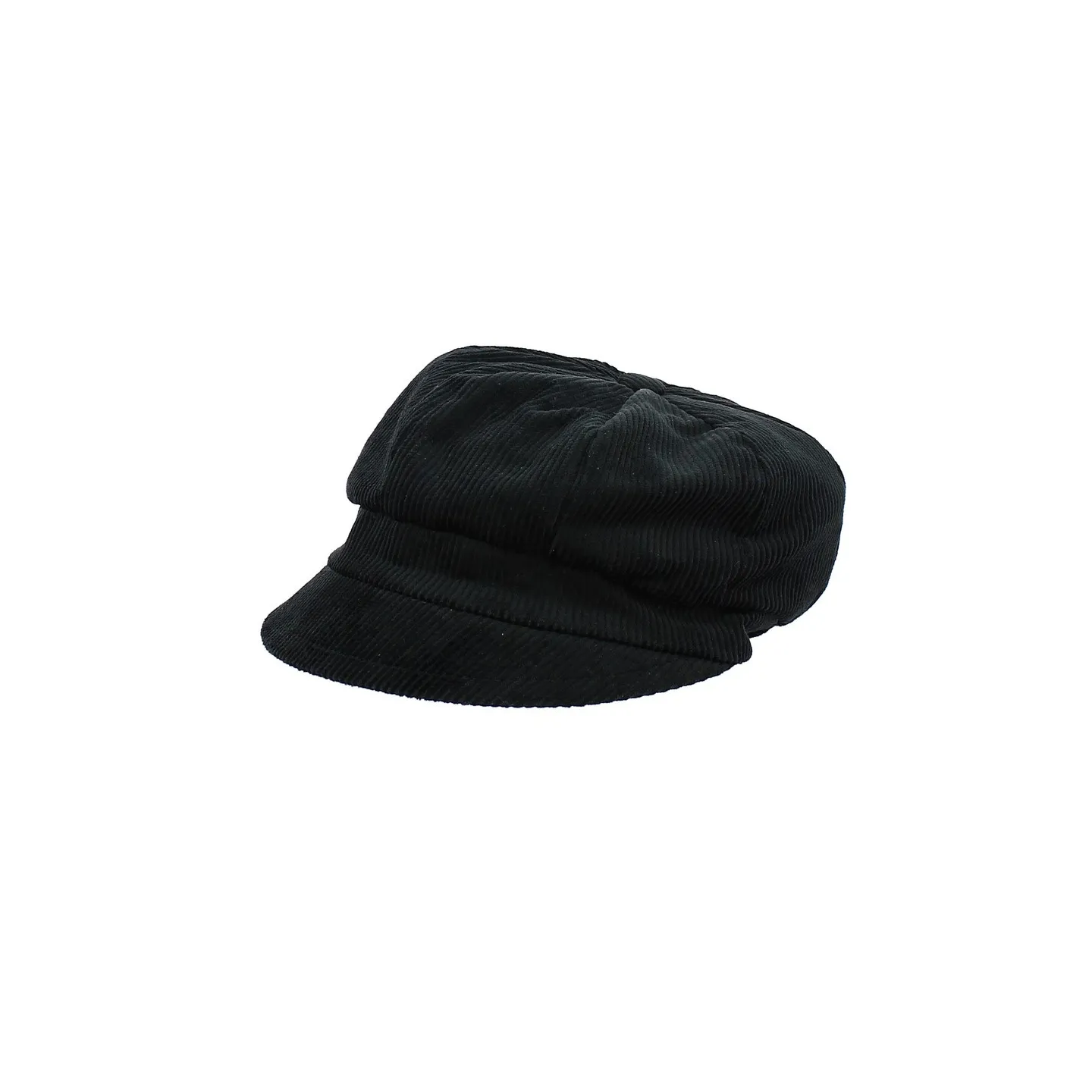 Casquette Gavroche La Piska velours noir - Traclet