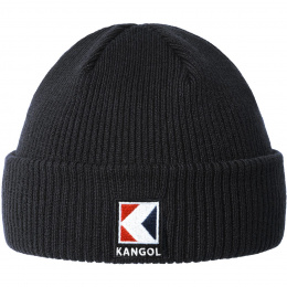 Le Petito black acrylic hat - Kangol