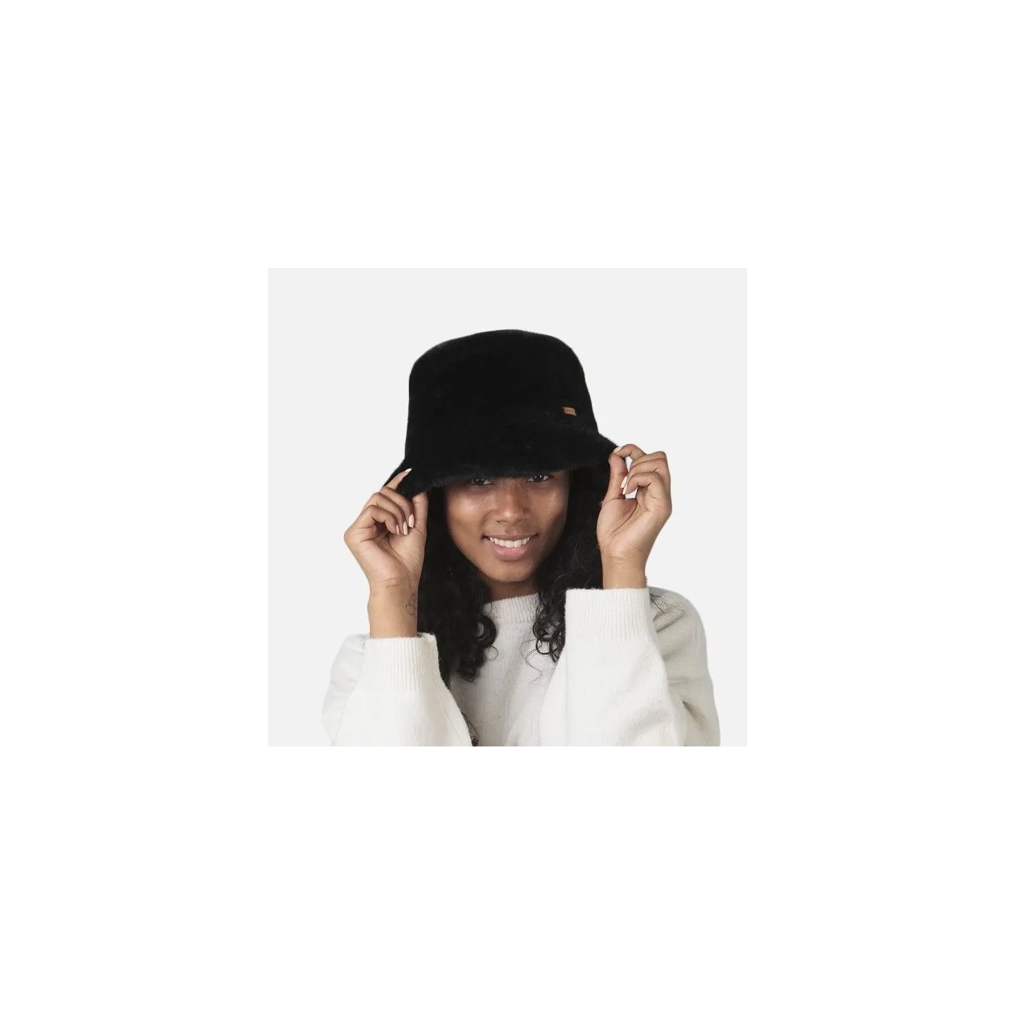Le Gato Black Faux Fur Bob - Barts