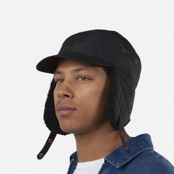 Ludo cap with earflaps Black - Barts