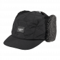 Ludo cap with earflaps Black - Barts
