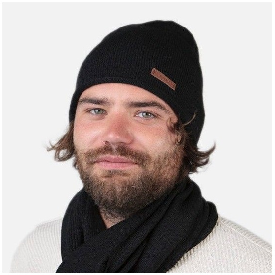 Le Nano black acrylic beanie - Barts