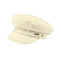 Le Paty white velvet cap - Barts