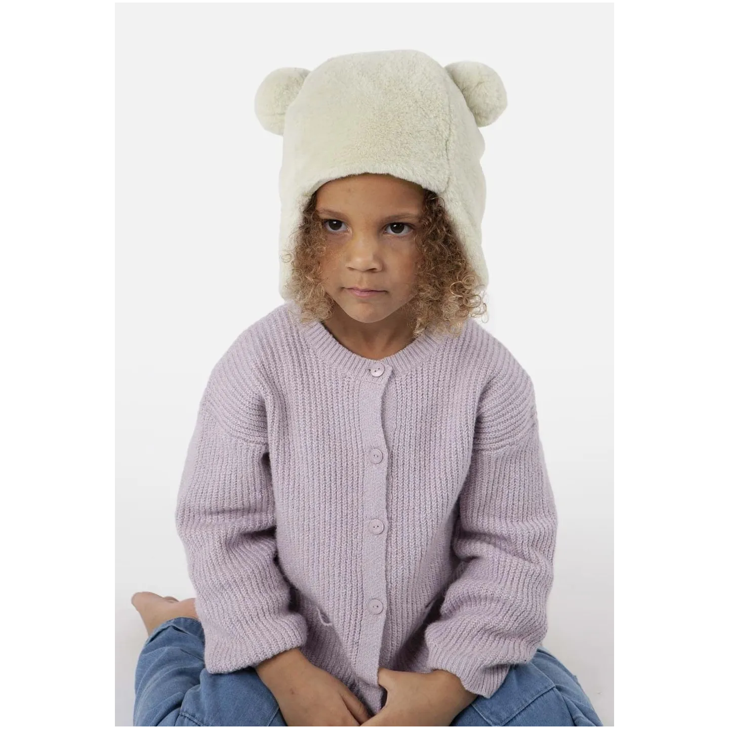 Bonnet Doozy Enfant Crème - Barts Reference : 13769| Chapellerie Traclet