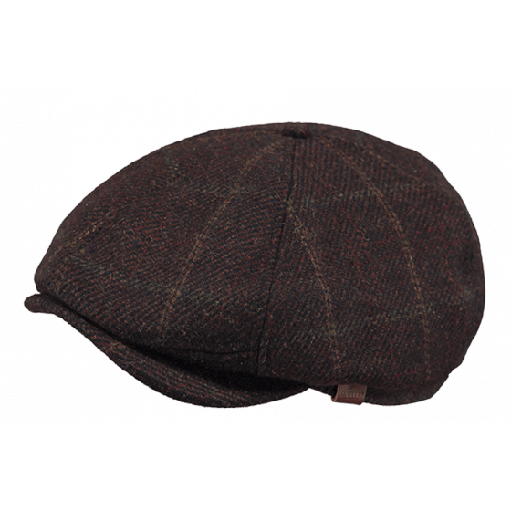 Jamaica Brown Flat Cap - Barts