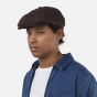 Jamaica Brown Flat Cap - Barts