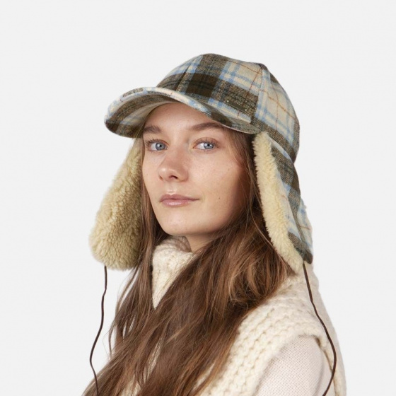 La Jecy tricolored earmuff cap - Barts