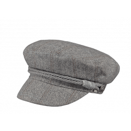 Grey Skipper Sailor Cap - Bart