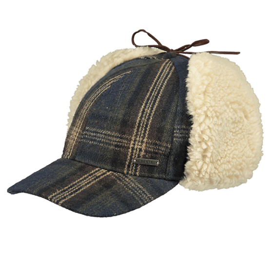 La Jecy tricolored earmuff cap - Barts