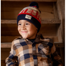 Evano Children's Pom-Pom Beanie - Pipolaki