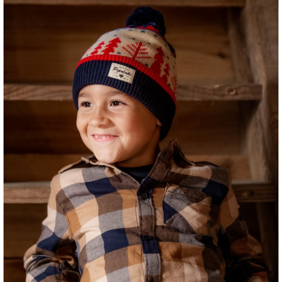 Evano Children's Pom-Pom Beanie - Pipolaki
