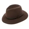 Chapeau Traveller Aquila Feutre Laine Marron - Traclet Reference : 13850| Chapellerie Traclet