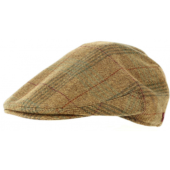 Gorra Plana Brescia De Lino Y Algodón - Modelo Duck, Hecha En Italia, Con Bolsillo