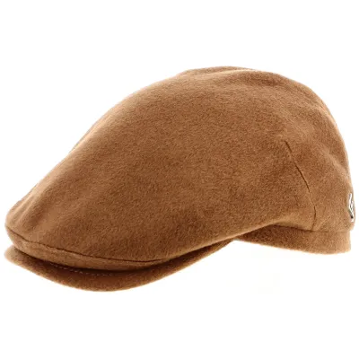 Casquette Plate Niels Cachemire Camel - Fléchet