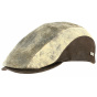 Verona Patchwork Leather Flat Cap- Traclet