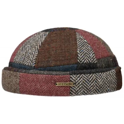 Vangordon Docker Patchwork Beanie - Stetson Reference: 3918 | Traclet Hat Shop