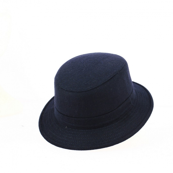 Davos wool navy blue Bob - Traclet