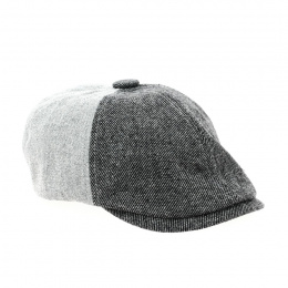 Bertony duckbill cap double grey- Traclet