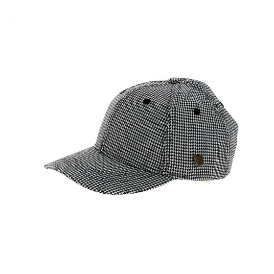 Baseball cap Le Poulo black and white - Traclet
