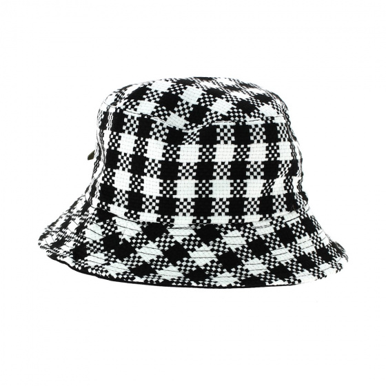 Bob Nabo à carreaux noir et blanc - Traclet Bob Nabo à carreaux noir et blanc - Traclet